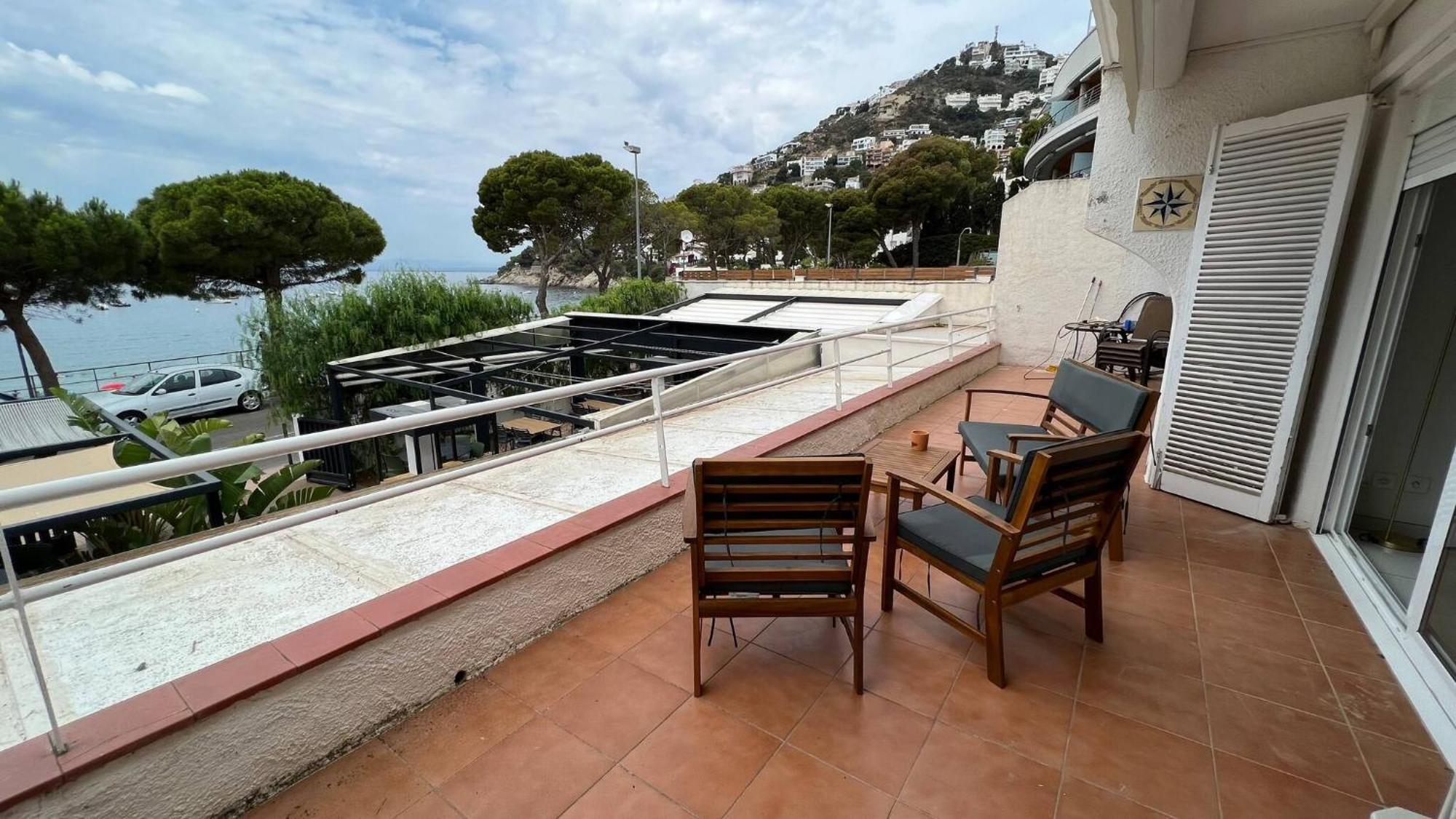Precioso Apartamento Moderno En Primera Linea Del Mar Av-11 Roses Exterior foto